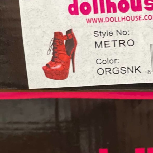 💋🌟NEW with TAG🌟💋 DOLLHOUSE METRO ORGSNK - Picture 6 of 6